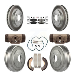 Transit Auto KGA-104502 Disc Brake Kit for 2005-2008 Chevrolet Silverado 1500, GMC Sierra 1500, Chevrolet Silverado 1500 Classic - Front and Rear