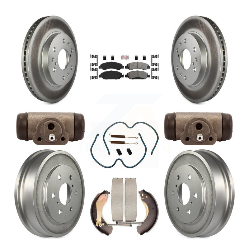 Transit Auto KGA-104502 Disc Brake Kit for 2005-2008 Chevrolet Silverado 1500, GMC Sierra 1500, Chevrolet Silverado 1500 Classic - Front and Rear