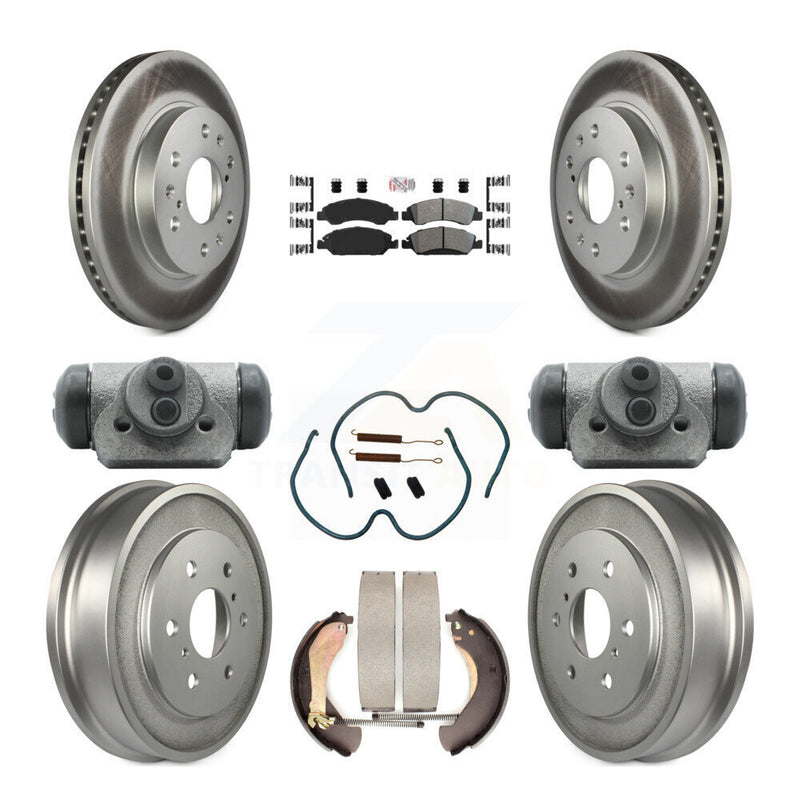 Transit Auto KGA-104503 Disc Brake Kit for 2005-2008 Chevrolet Silverado 1500, GMC Sierra 1500, Chevrolet Silverado 1500 Classic - Front and Rear