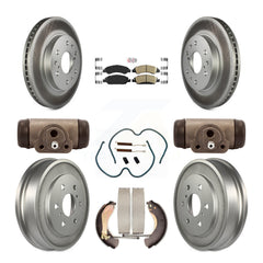 Transit Auto KGA-104504 Disc Brake Kit for 2005-2008 Chevrolet Silverado 1500, GMC Sierra 1500, Chevrolet Silverado 1500 Classic - Front and Rear