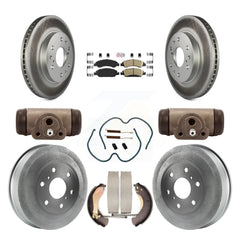 Transit Auto KGA-104506 Disc Brake Kit for 2009 Chevrolet Silverado 1500, GMC Sierra 1500 - Front and Rear