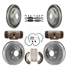 Transit Auto KGA-104508 Disc Brake Kit for 2009 Chevrolet Silverado 1500, GMC Sierra 1500 - Front and Rear