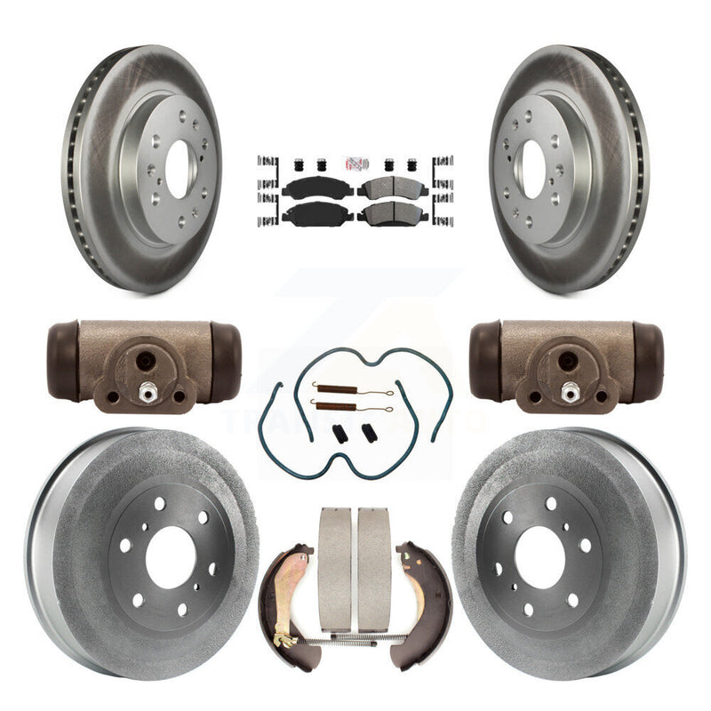Transit Auto KGA-104508 Disc Brake Kit for 2009 Chevrolet Silverado 1500, GMC Sierra 1500 - Front and Rear