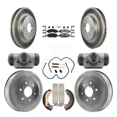Transit Auto KGA-104509 Disc Brake Kit for 2009 Chevrolet Silverado 1500, GMC Sierra 1500 - Front and Rear