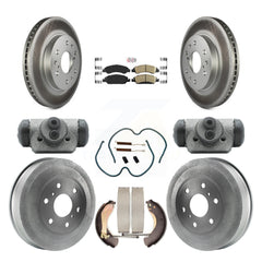 Transit Auto KGA-104511 Disc Brake Kit for 2009 Chevrolet Silverado 1500, GMC Sierra 1500 - Front and Rear