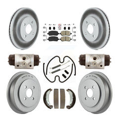 Transit Auto KGA-104522 Disc Brake Kit for 2003 Saturn Ion - Front and Rear