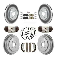 Transit Auto KGA-104523 Disc Brake Kit for 2003-2008 Pontiac G5, Chevrolet Cobalt and More - Front and Rear