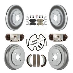 Transit Auto KGA-104524 Disc Brake Kit for 2003-2008 Pontiac G5, Chevrolet Cobalt and More - Front and Rear