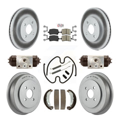 Transit Auto KGA-104525 Disc Brake Kit for 2007-2008 Pontiac G5 - Front and Rear