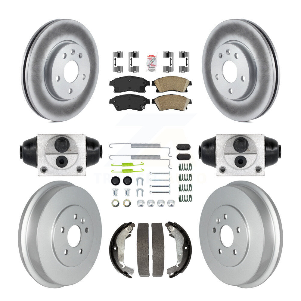 Transit Auto KGA-104535 Disc Brake Kit for 2011-2016 Chevrolet Cruze Limited, Chevrolet Cruze - Front and Rear