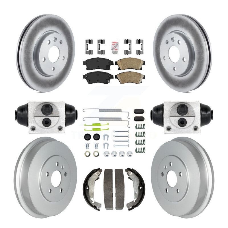 Transit Auto KGA-104535 Disc Brake Kit for 2011-2016 Chevrolet Cruze Limited, Chevrolet Cruze - Front and Rear