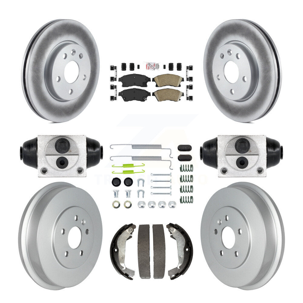 Transit Auto KGA-104536 Disc Brake Kit for 2011-2016 Chevrolet Cruze Limited, Chevrolet Cruze - Front and Rear