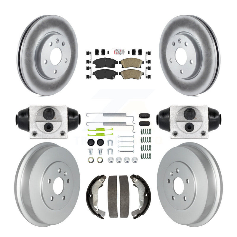 Transit Auto KGA-104536 Disc Brake Kit for 2011-2016 Chevrolet Cruze Limited, Chevrolet Cruze - Front and Rear
