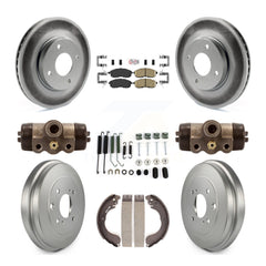 Transit Auto KGA-104538 Disc Brake Kit for 2007-2014 Nissan Cube, Nissan Sentra - Front and Rear