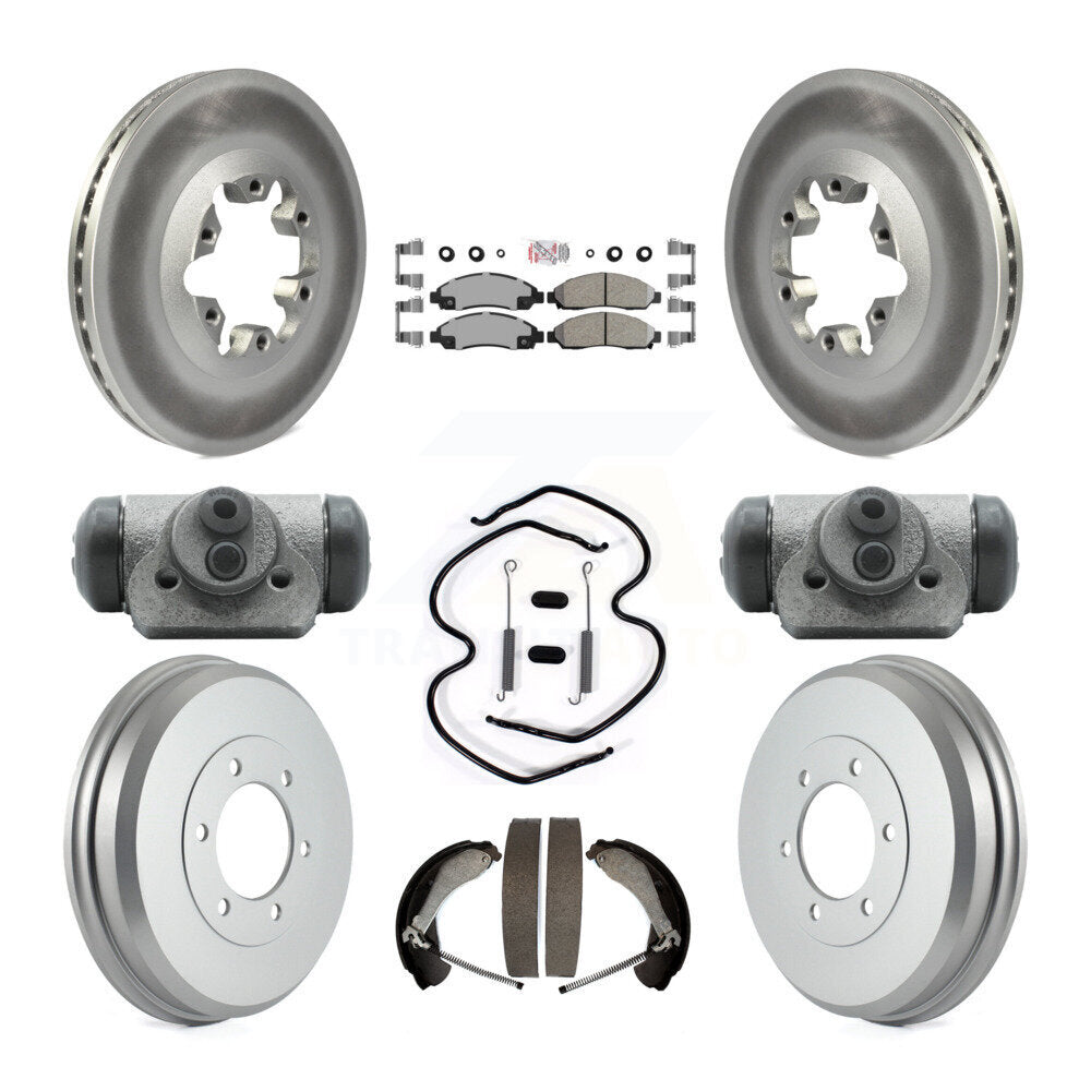 Transit Auto KGA-104539 Disc Brake Kit for 2004-2008 Isuzu i-290, Isuzu i-370 and More - Front and Rear