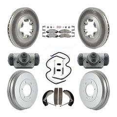 Transit Auto KGA-104539 Disc Brake Kit for 2004-2008 Isuzu i-290, Isuzu i-370 and More - Front and Rear