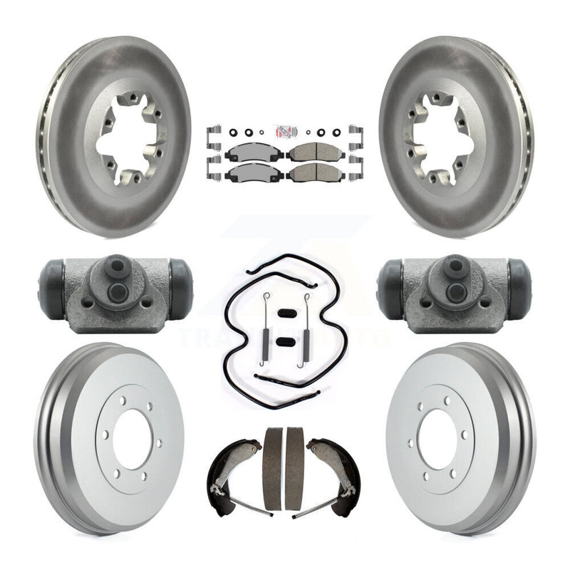 Transit Auto KGA-104539 Disc Brake Kit for 2004-2008 Isuzu i-290, Isuzu i-370 and More - Front and Rear