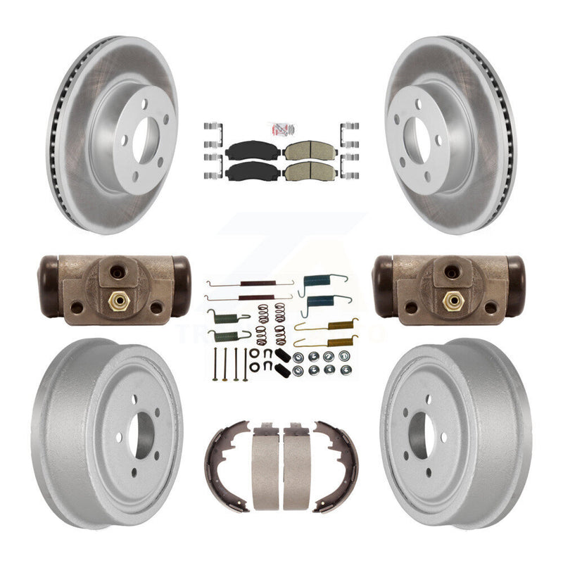 Transit Auto KGA-104541 Disc Brake Kit for 2004-2010 Mazda B4000, Ford Ranger - Front and Rear