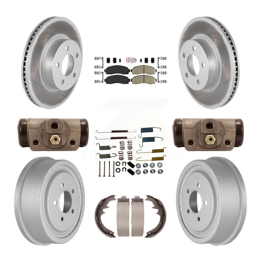 Transit Auto KGA-104542 Disc Brake Kit for 2004-2010 Mazda B4000, Ford Ranger - Front and Rear