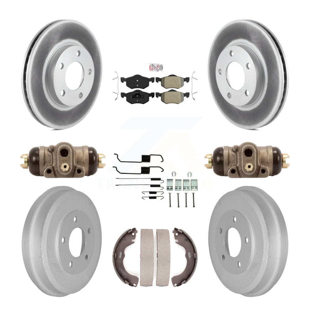 Transit Auto KGA-104544 Disc Brake Kit for 2001-2007 Ford Escape, Mercury Mariner, Mazda Tribute - Front and Rear