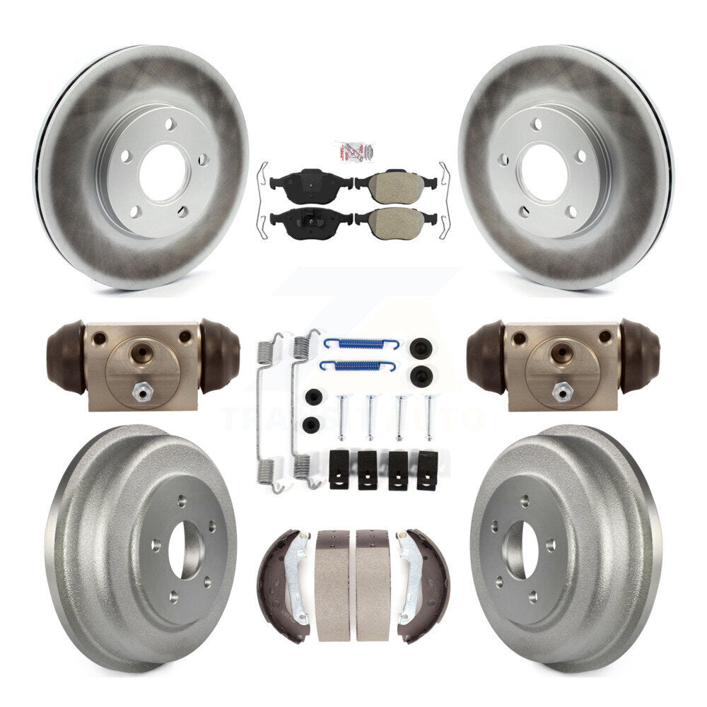 Transit Auto KGA-104546 Disc Brake Kit for 2010-2013 Ford Transit Connect - Front and Rear