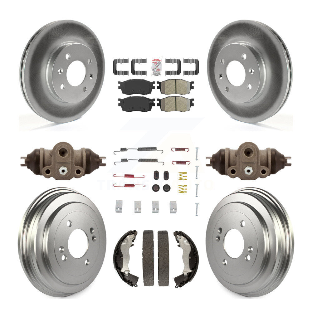 Transit Auto KGA-104547 Disc Brake Kit for 2006-2011 Hyundai Accent, Kia Rio, Kia Rio5 - Front and Rear