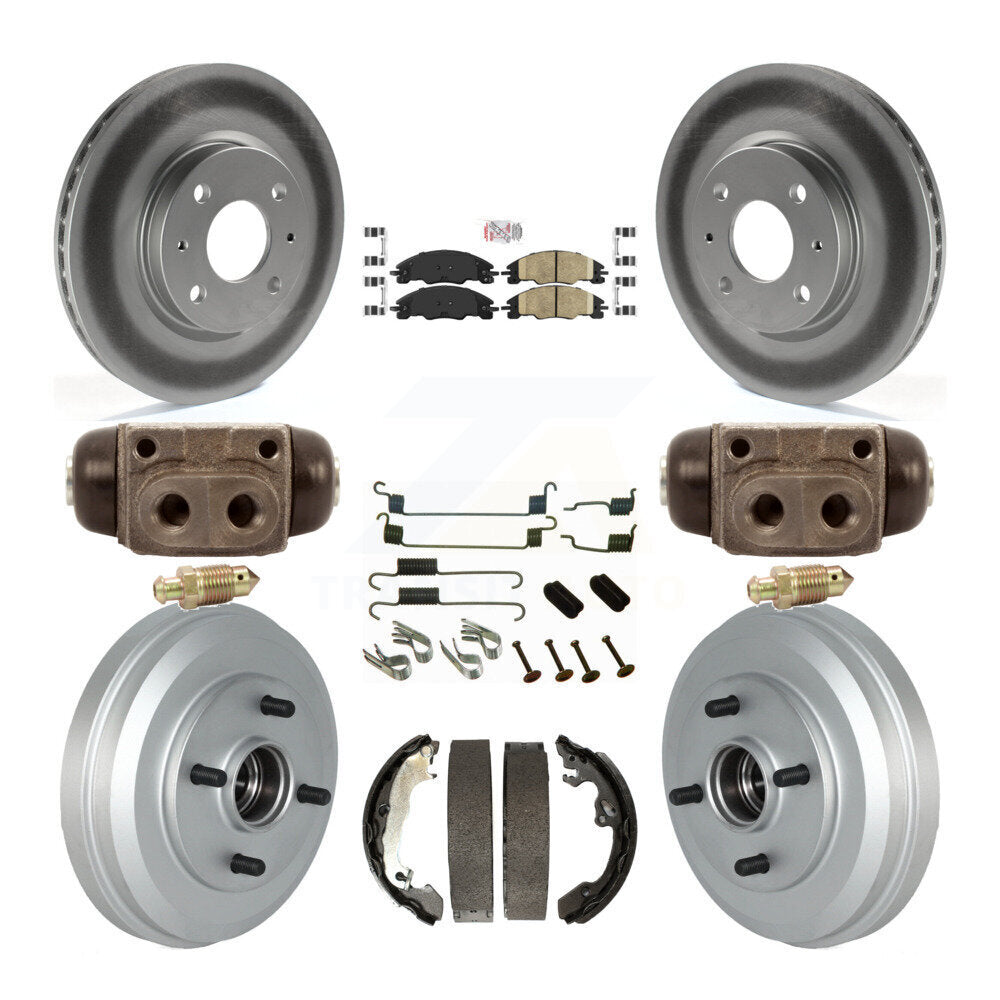 Transit Auto KGA-104548 Disc Brake Kit for 2009-2011 Ford Focus - Front and Rear