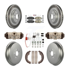Transit Auto KGA-104549 Disc Brake Kit for 2009-2013 Toyota Corolla - Front and Rear