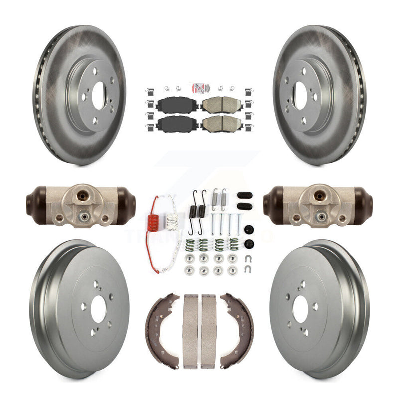 Transit Auto KGA-104549 Disc Brake Kit for 2009-2013 Toyota Corolla - Front and Rear