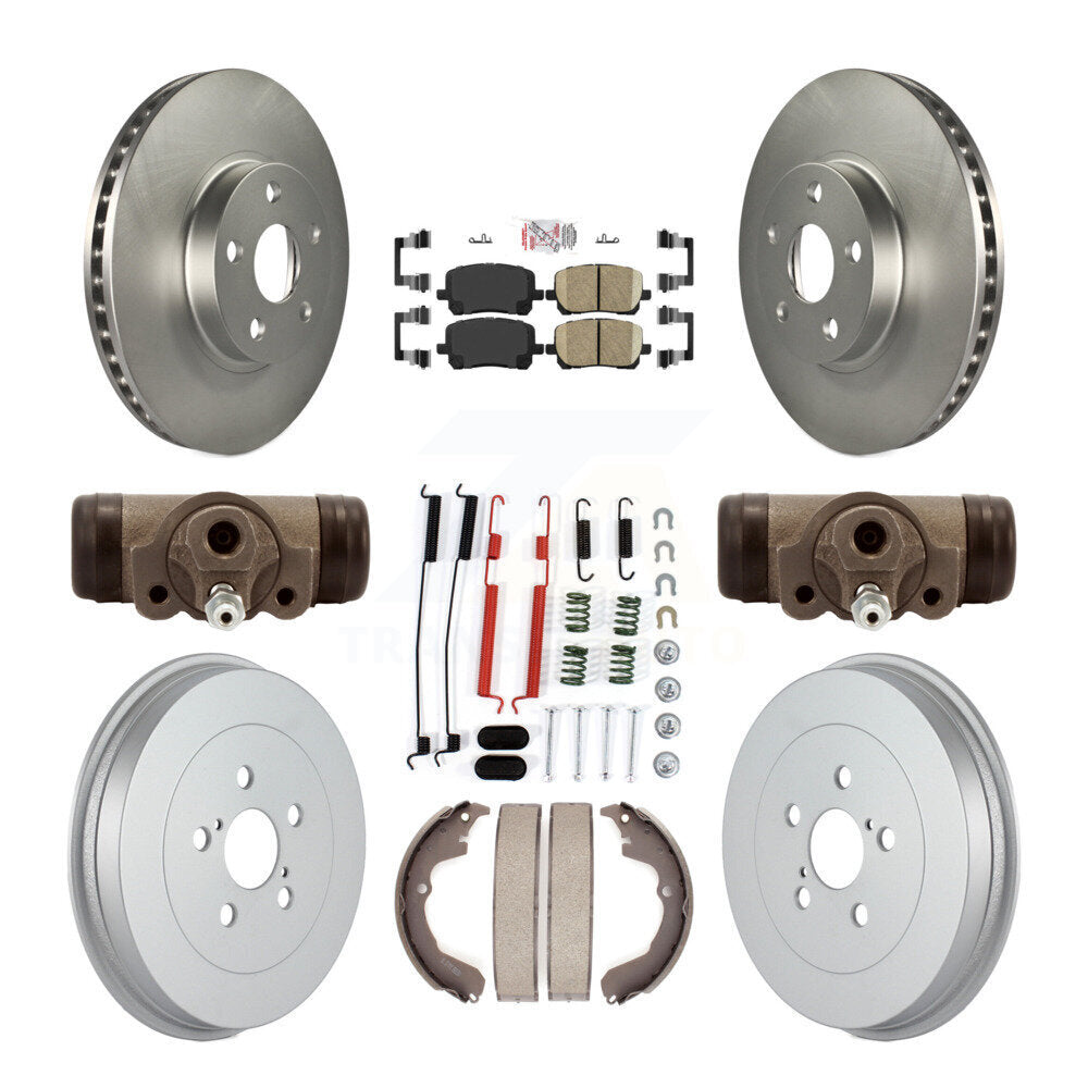 Transit Auto KGA-104555 Disc Brake Kit for 2006-2008 Pontiac Vibe, Toyota Matrix - Front and Rear