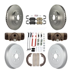 Transit Auto KGA-104555 Disc Brake Kit for 2006-2008 Pontiac Vibe, Toyota Matrix - Front and Rear