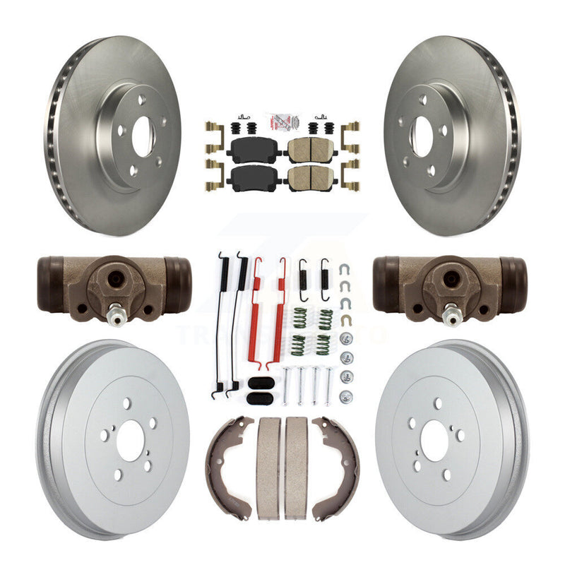 Transit Auto KGA-104556 Disc Brake Kit for 2006-2008 Pontiac Vibe, Toyota Matrix - Front and Rear