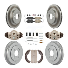Transit Auto KGA-104558 Disc Brake Kit for 2010-2014 Honda Insight - Front and Rear