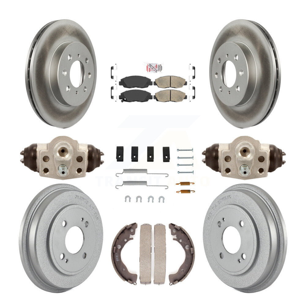 Transit Auto KGA-104559 Disc Brake Kit for 2010-2014 Honda Insight - Front and Rear