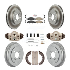 Transit Auto KGA-104559 Disc Brake Kit for 2010-2014 Honda Insight - Front and Rear