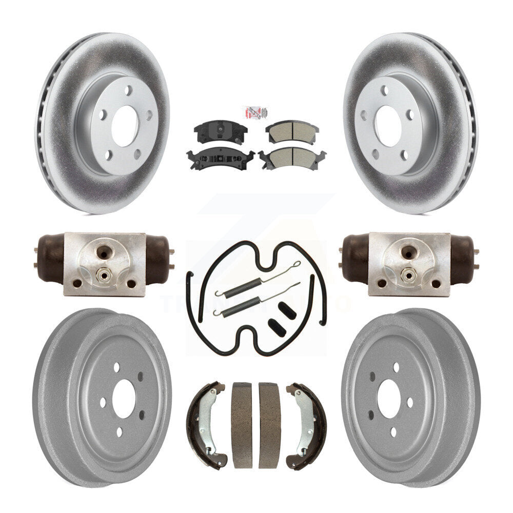 Transit Auto KGA-104560 Disc Brake Kit for 2003-2005 Chevrolet Cavalier, Pontiac Sunfire - Front and Rear