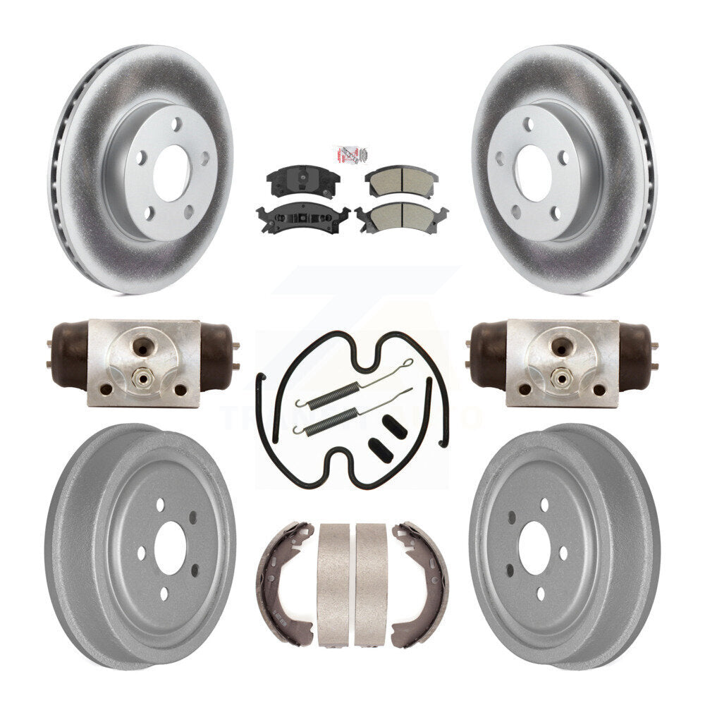 Transit Auto KGA-104561 Disc Brake Kit for 2003 Chevrolet Cavalier - Front and Rear