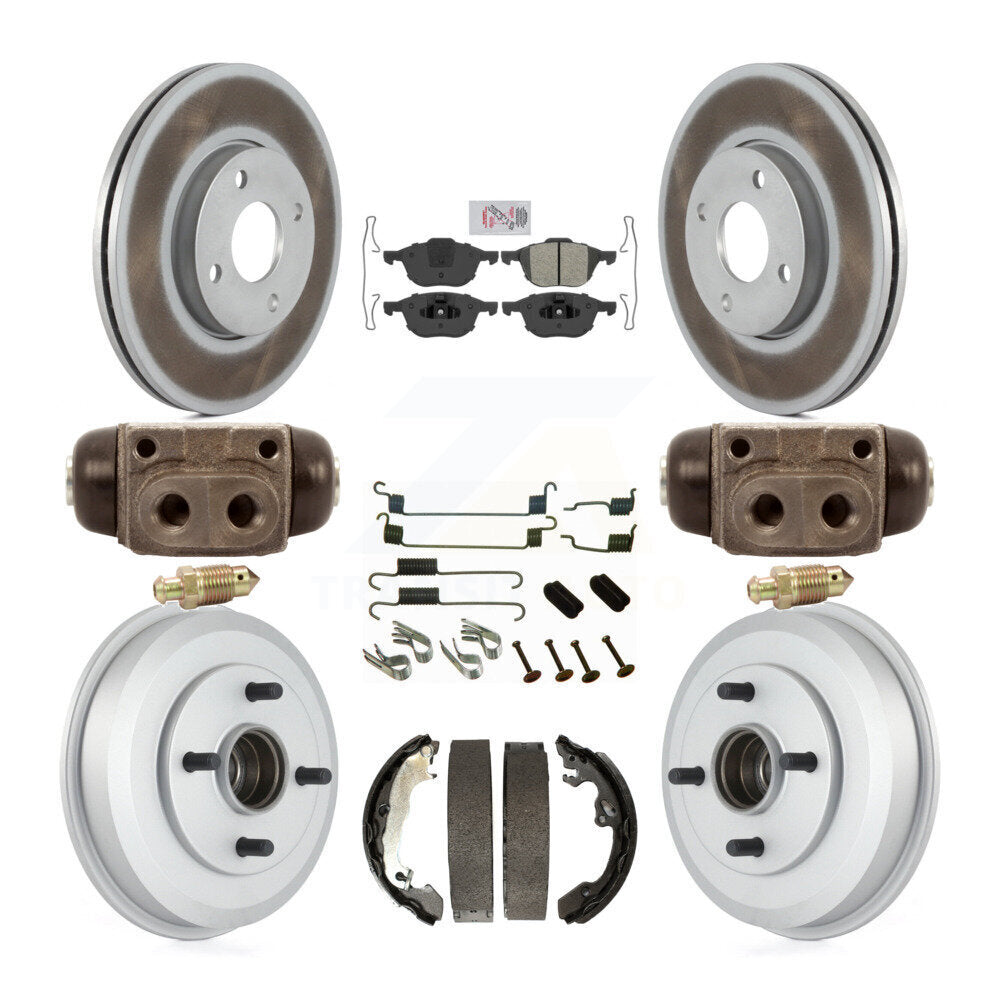 Transit Auto KGA-104562 Disc Brake Kit for 2005-2007 Ford Focus - Front and Rear
