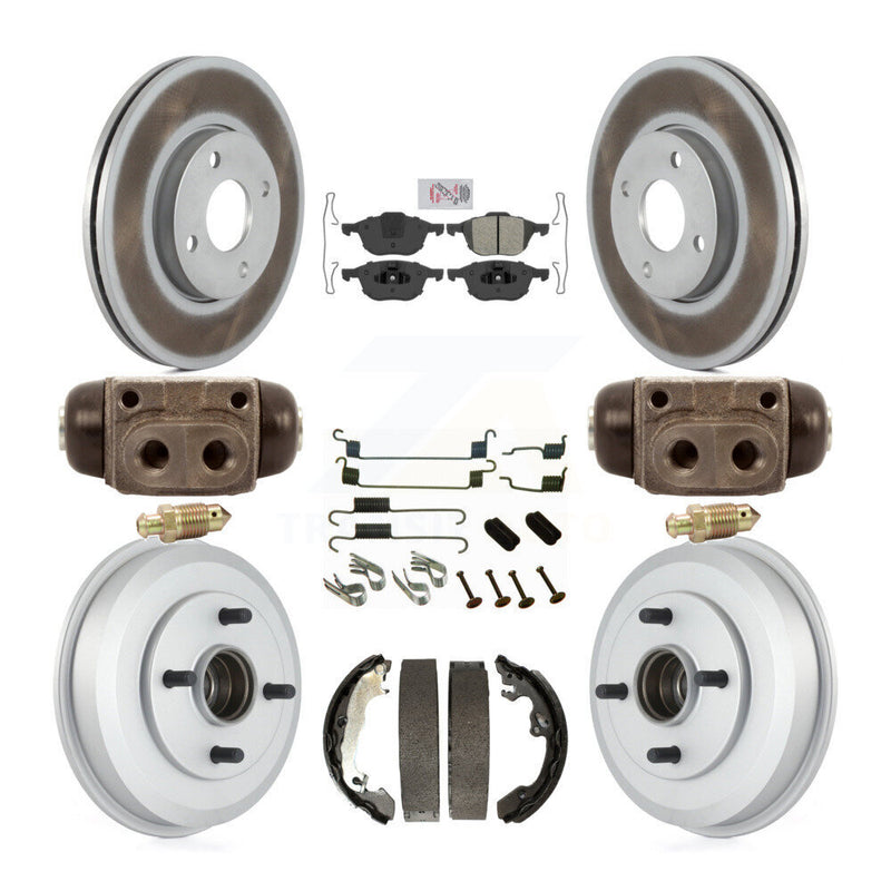 Transit Auto KGA-104562 Disc Brake Kit for 2005-2007 Ford Focus - Front and Rear