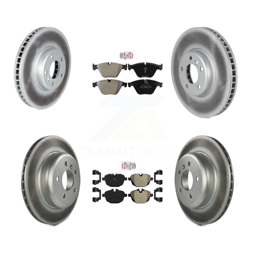 Transit Auto KGA-104584 Disc Brake Kit for 2011-2013 BMW 535i - Front and Rear