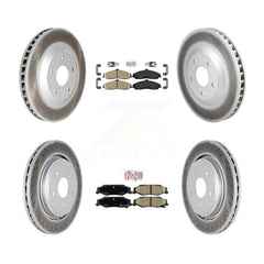Transit Auto KGA-104585 Disc Brake Kit for 2008 Cadillac XLR - Front and Rear