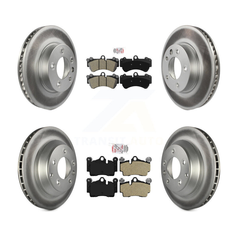 Transit Auto KGA-104586 Disc Brake Kit for 2004-2005 Volkswagen Touareg - Front and Rear