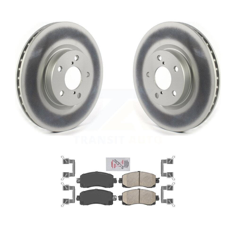 Transit Auto KGA-104587 Disc Brake Kit for 2017-2023 Subaru Impreza - Front