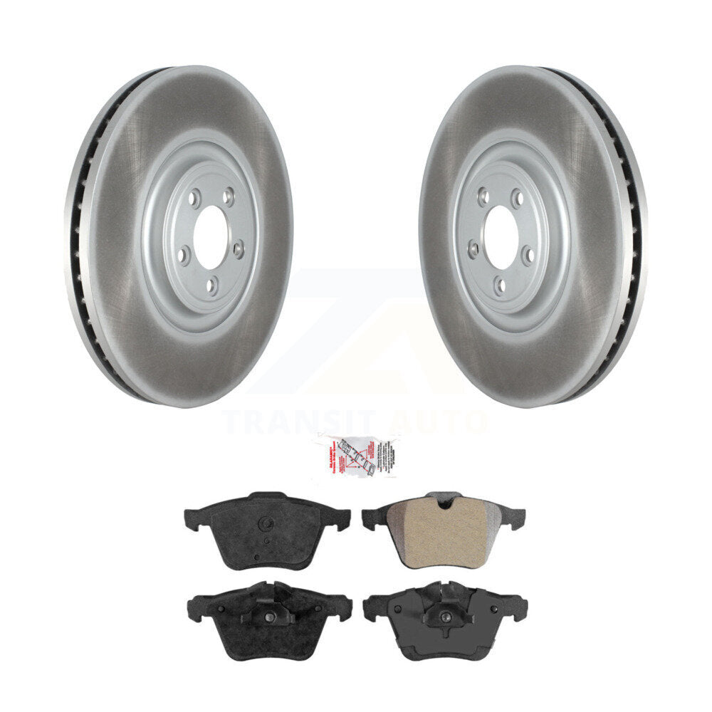 Transit Auto KGA-104602 Disc Brake Kit for 2010-2017 Jaguar XJ, Jaguar XF - Front