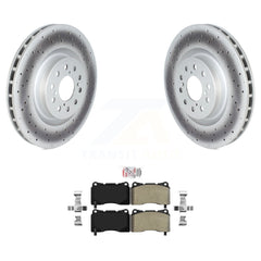 Transit Auto KGA-104605 Disc Brake Kit for 2017-2020 Honda Civic - Front