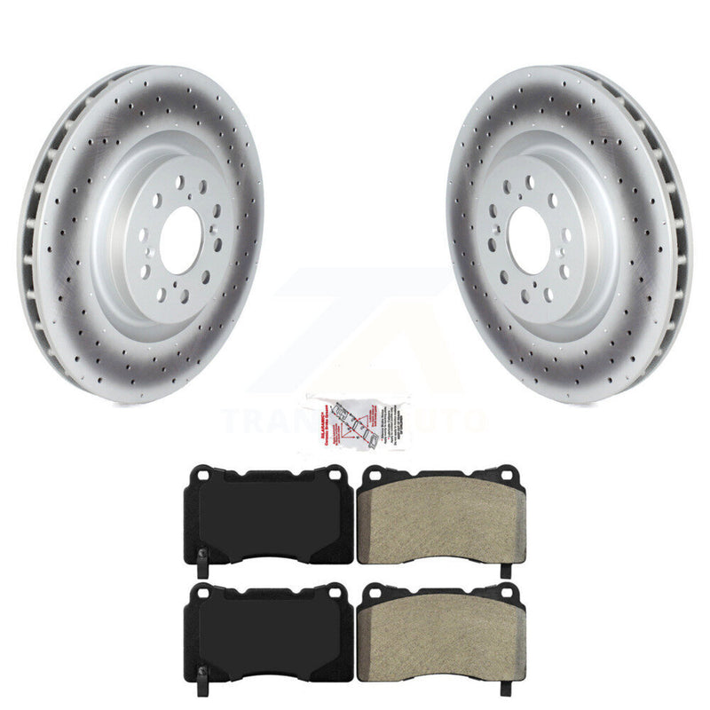 Transit Auto KGA-104606 Disc Brake Kit for 2017-2020 Honda Civic - Front