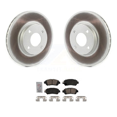 Transit Auto KGA-104610 Disc Brake Kit for 2018-2024 Nissan Kicks, Nissan Versa - Front