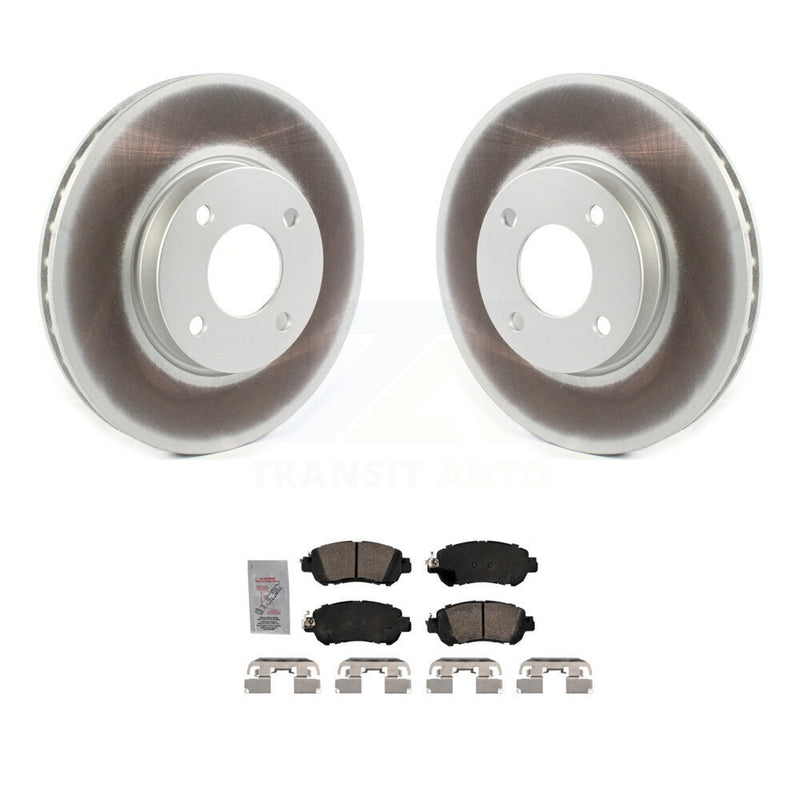 Transit Auto KGA-104610 Disc Brake Kit for 2018-2024 Nissan Kicks, Nissan Versa - Front
