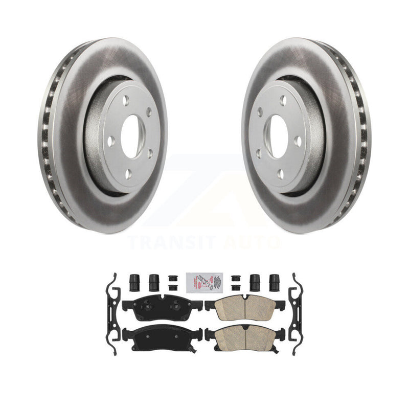 Transit Auto KGA-104613 Disc Brake Kit for 2011-2023 Dodge Durango, Jeep Grand Cherokee - Front