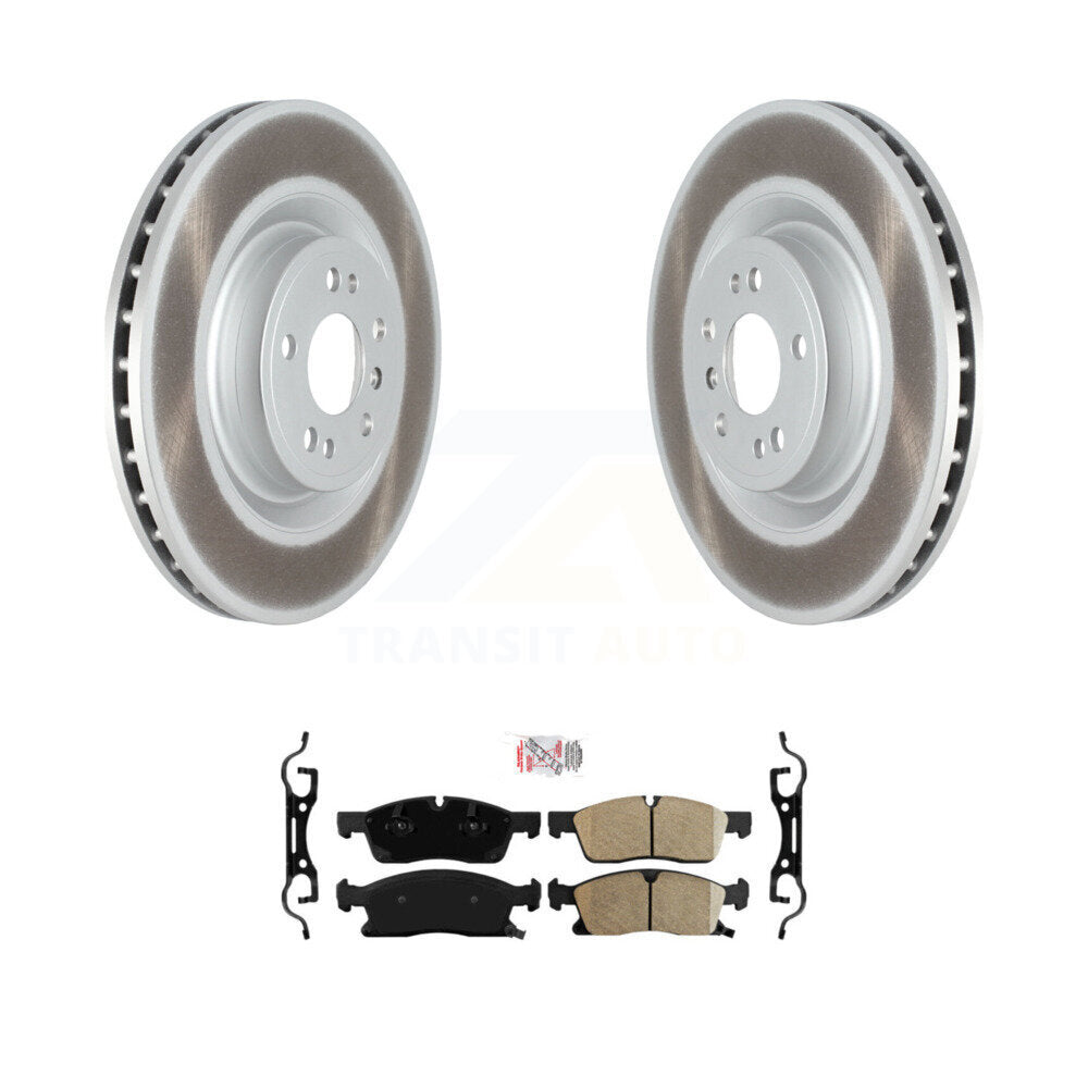 Transit Auto KGA-104630 Disc Brake Kit for 2013-2019 Mercedes-Benz GLE400, Mercedes-Benz GLS450 and More - Front